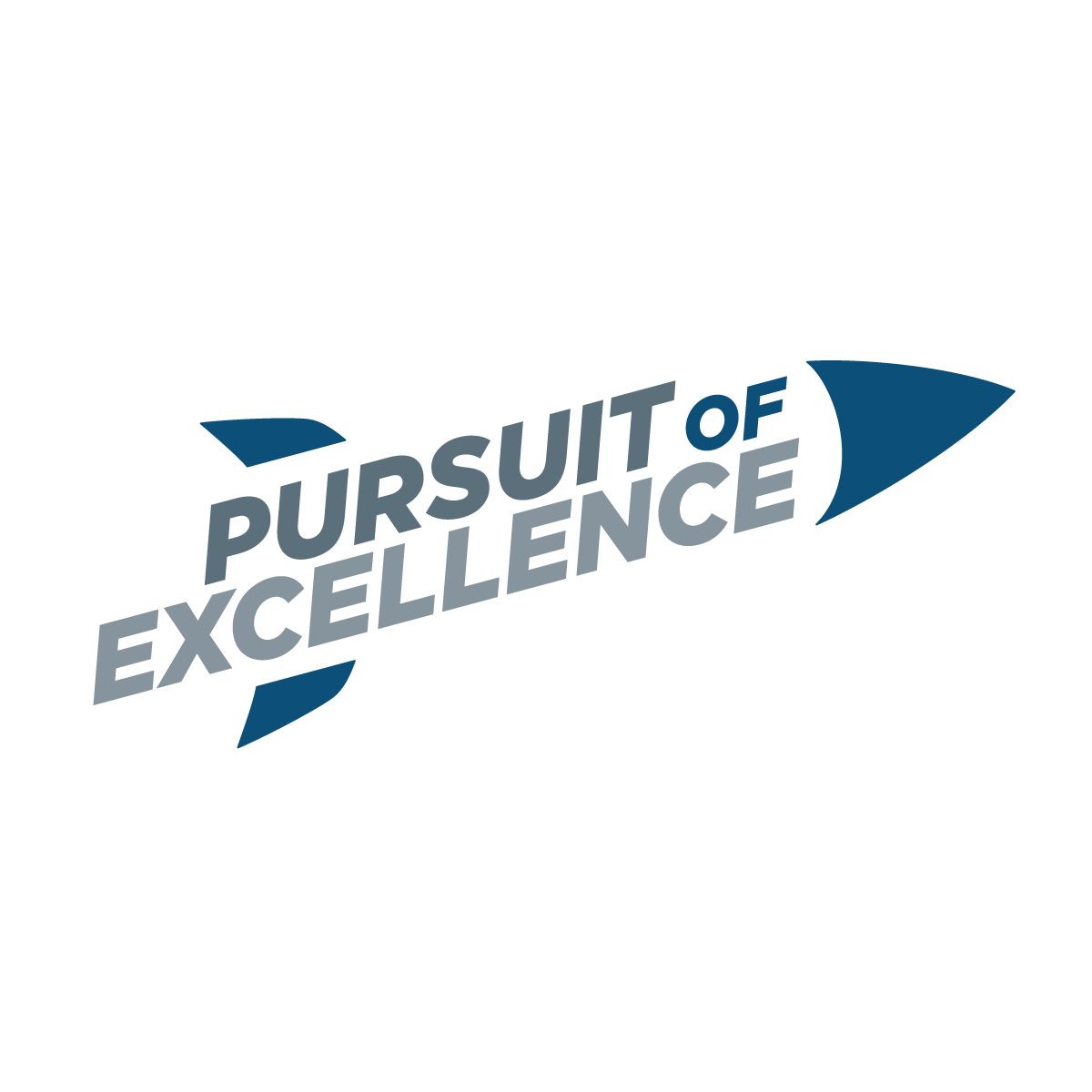 pursuit of excellence core value logo